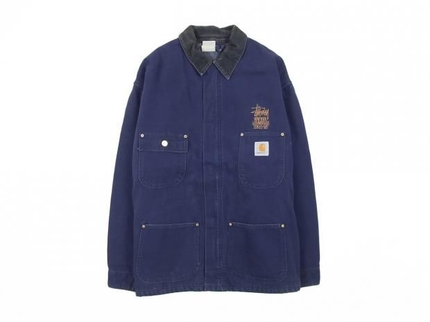 着丈735Stussy × Carharrt ステューシー×カーハート ジャケット S