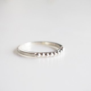 mamelon / silver grain ring 2
