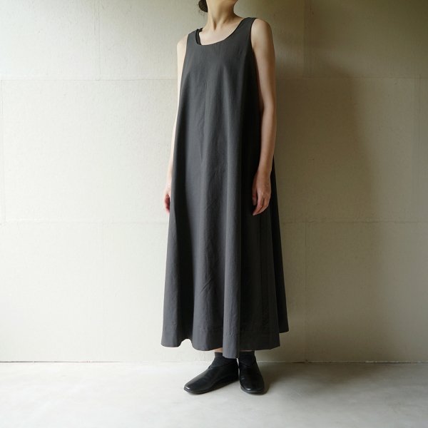 メール便なら送料無料 新品Cotton wool sleeveless dress