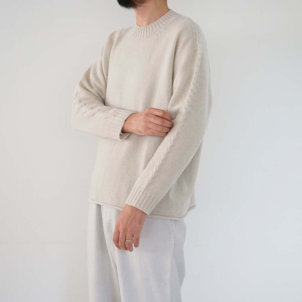 renew-wool pullover<br>ivory<br>