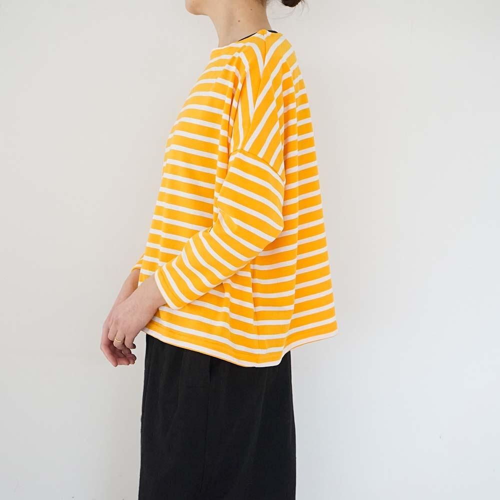 TRICOT LOCRONAN<br>bright marigold/off<br>