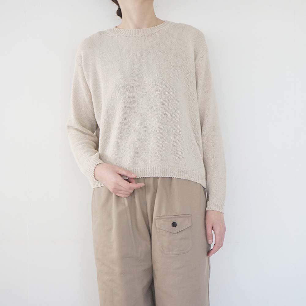 海外販売× タンタン購入evam eva coil yarn v neck pullover - www