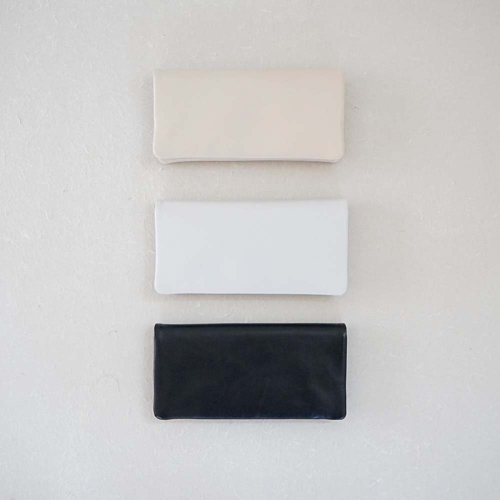 Light leather wallet<br>Light beige.Light gray.Black<br>