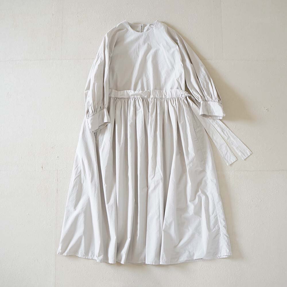 Cotton silk typewriter farmer's dress<br>Jade<br>