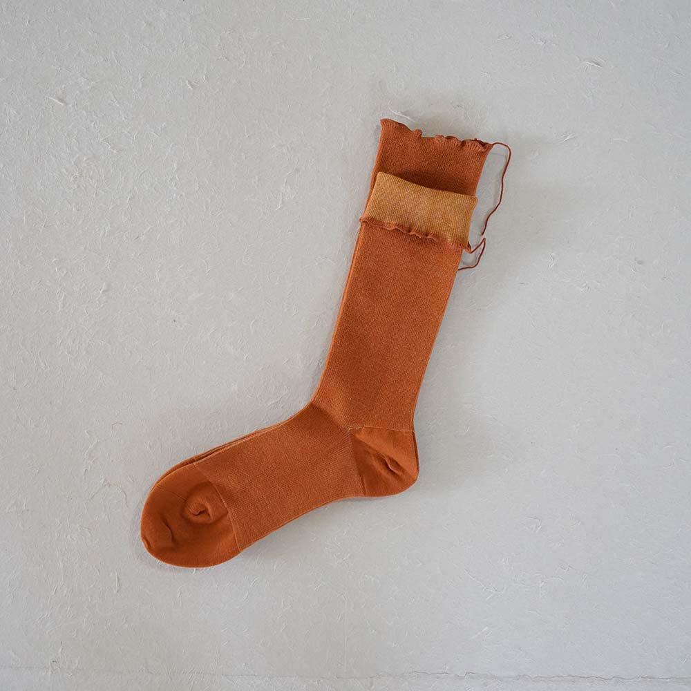 too medical wool socks<br>top orange(yellow)<br>