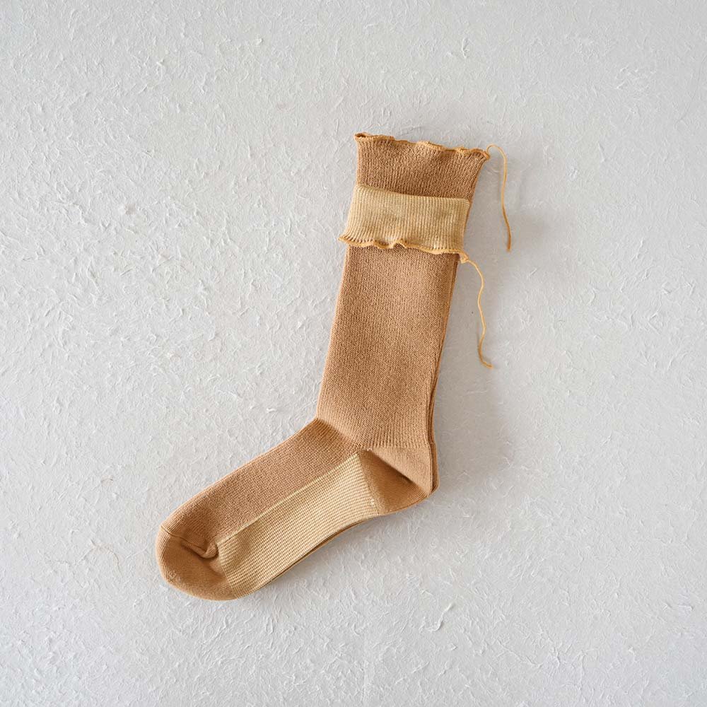organic cotton socks<br>Camel<br>