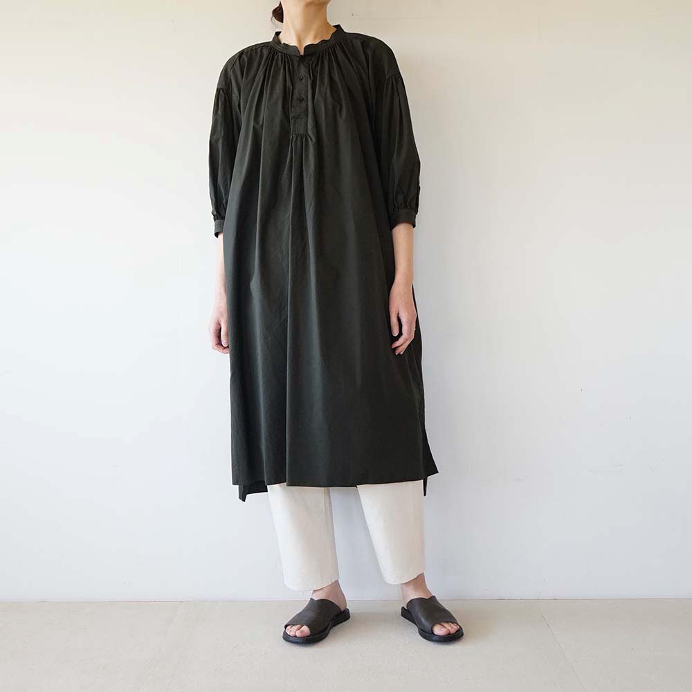 100/2 COTTON BROAD ONEPIECE<br>CHARCOAL<br>