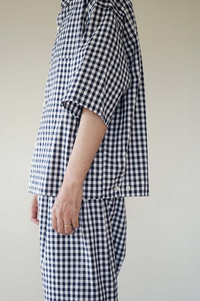 S/S shirt<br>gingham check<br>