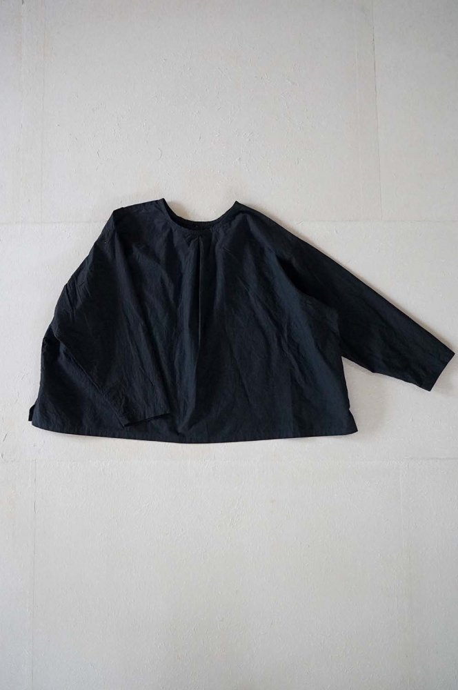 SMOCK BLOUSE<br>BLACK<br>