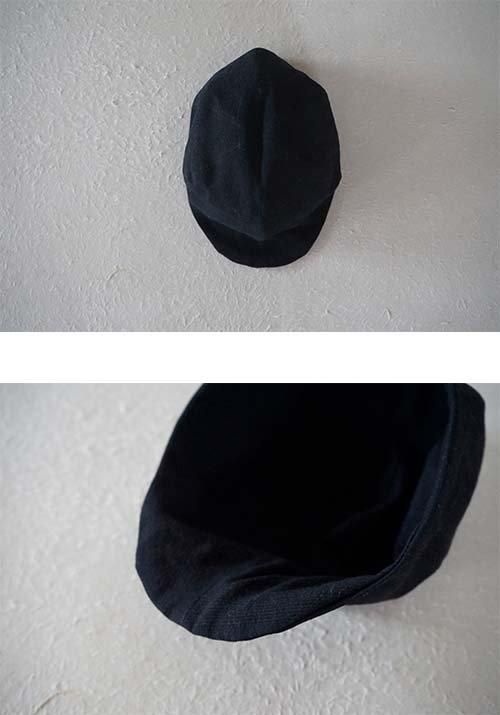 COSMIC WONDER Light merino wool linen cotton glencheck folk cap