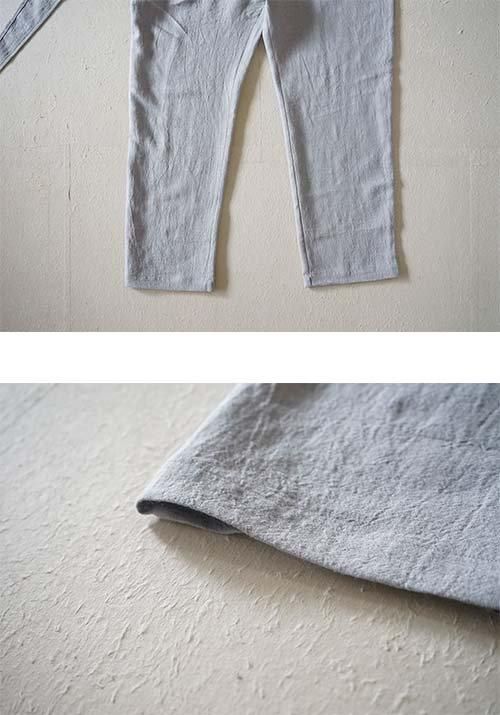 【WONDER WONDER】Cosmic Raw Denim Linen Banding Pants WONDER WONDER】Cosmic Raw Denim Linen Banding Pants Men's
