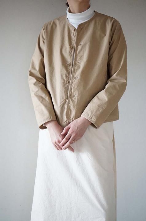 Yoli Cotton simple jacket ジャケット Yoli Cotton simple jacket