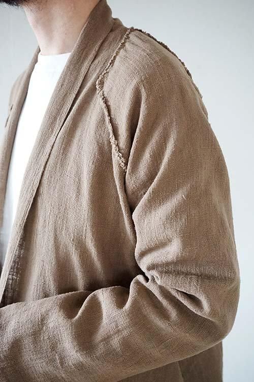 MITTAN SNチャルカkalaコットンジャケット（草木濃染）