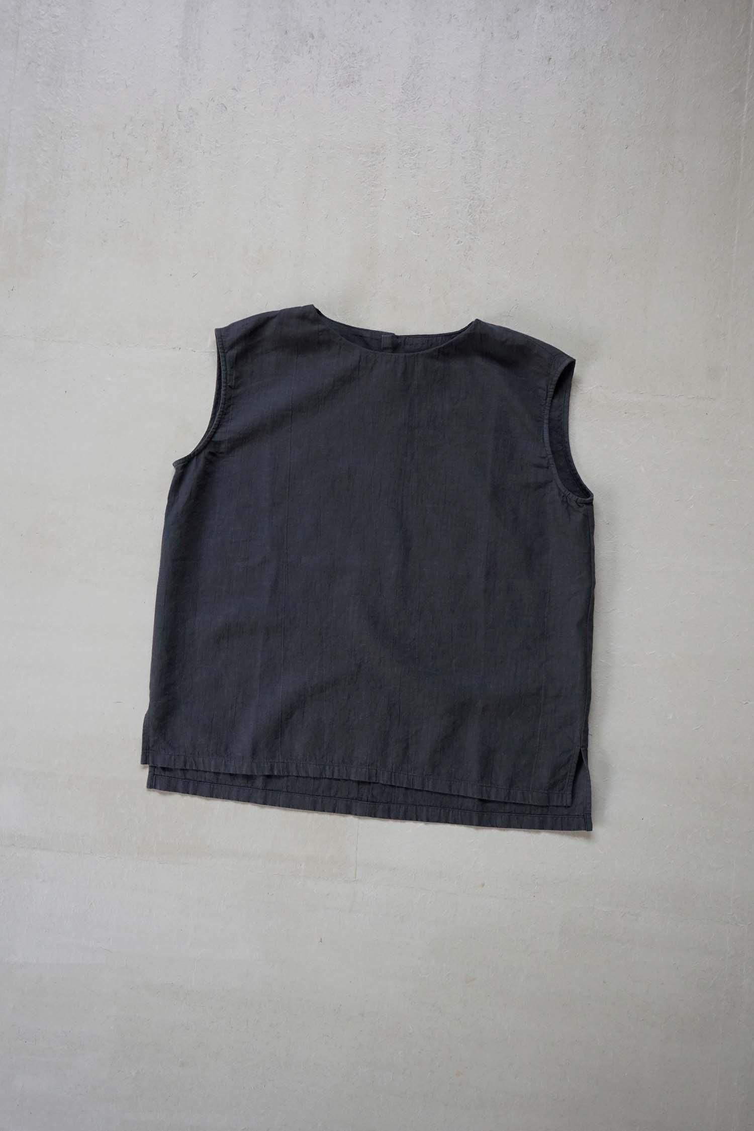 water linen sleeveless<br>sumi<br>