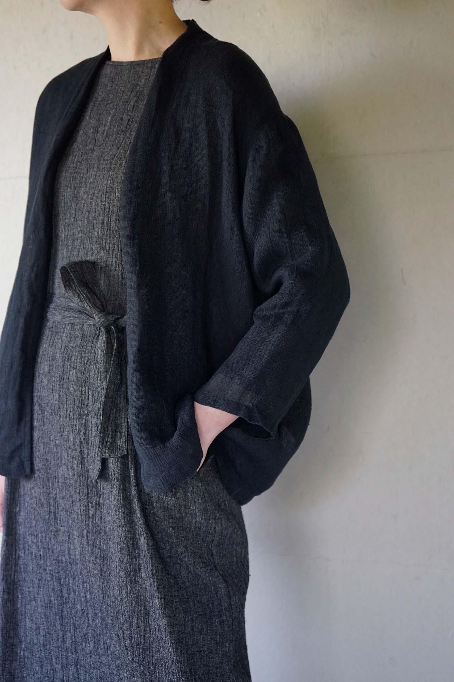 linen cardigan<br>sumi<br>