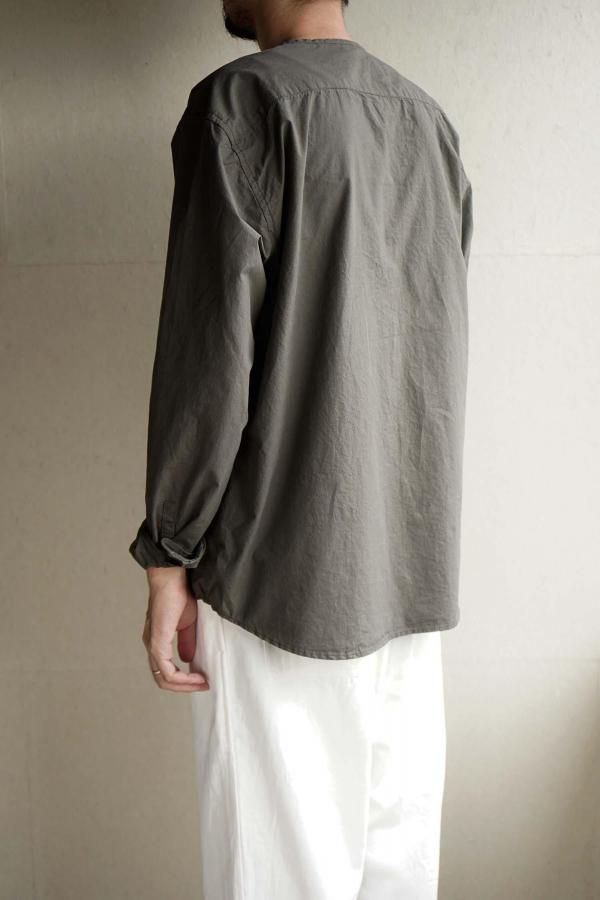 MUYA muya ナードシャツ ノーカラー MUYA｜ナードシャツ ノーカラー/2color/No.2504 - MUYA(ムヤ