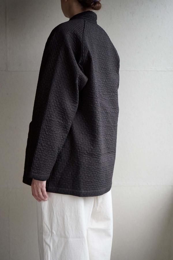 MITTAN 中わた刺し子織ジャケット2