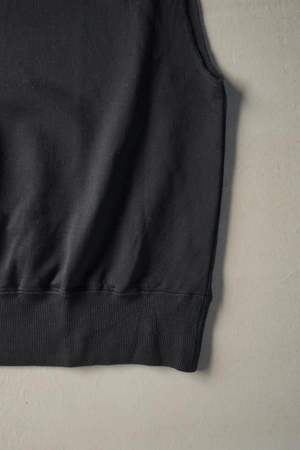 homspun コンパクト裏毛 ベスト