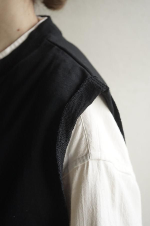 homspun コンパクト裏毛 ベスト