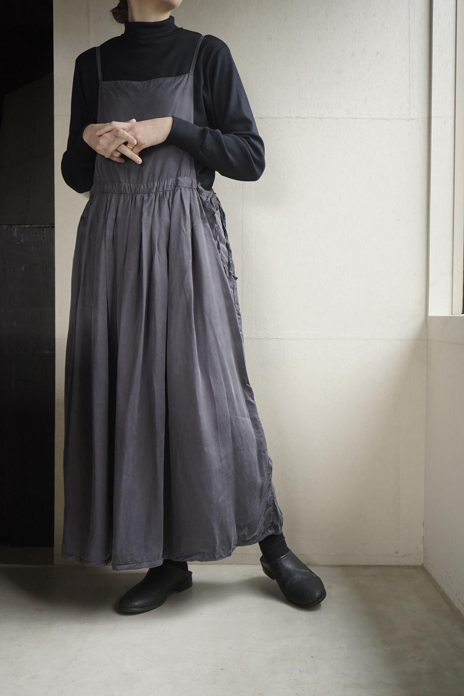 CUROUS CAMISOLE ONE PIECE<br>CHARCOAL<br>