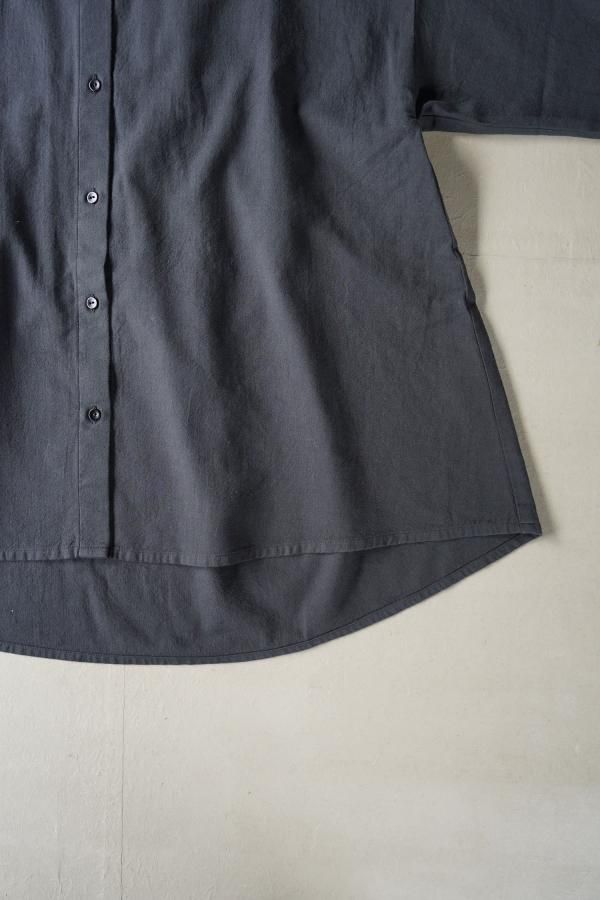 evam eva cotton wool no collar shirt