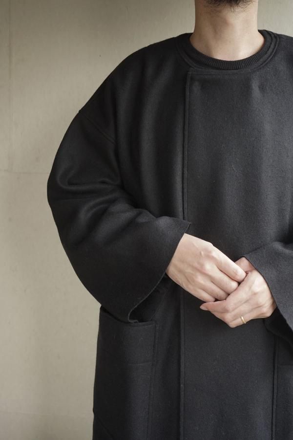 MITTAN 圧縮ウールニットコート