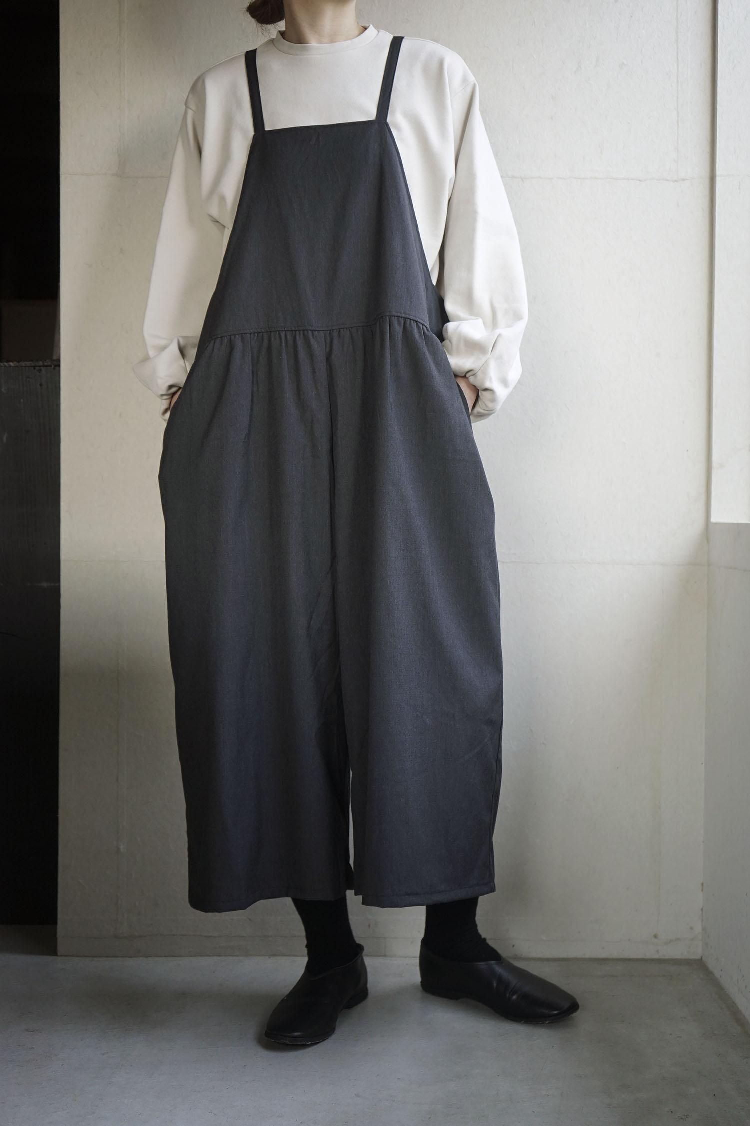 TRAVAIL SALOPETTE<br>KINARI, CHARCOAL, BLACK<br>
