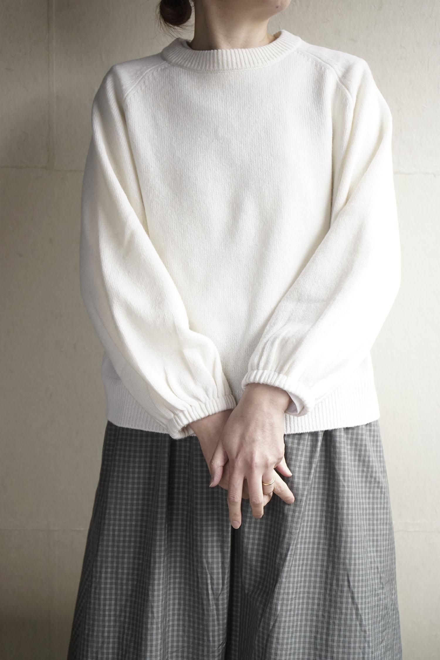ORDINARY KNIT PULLOVER<br>SNOW WHITE<br>