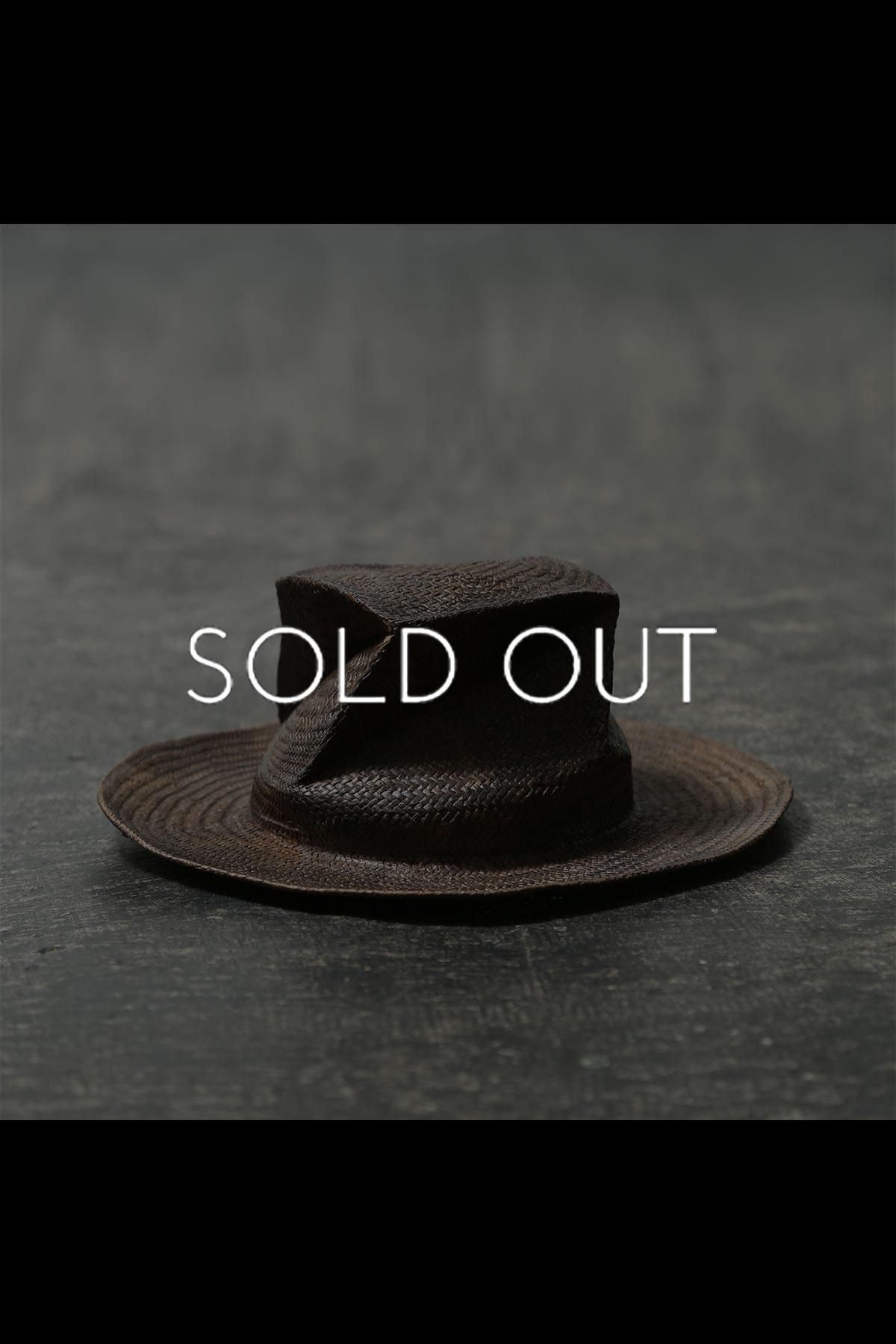 COLLAPSOBLE STRAW HATMOD29_6cm_BROWN