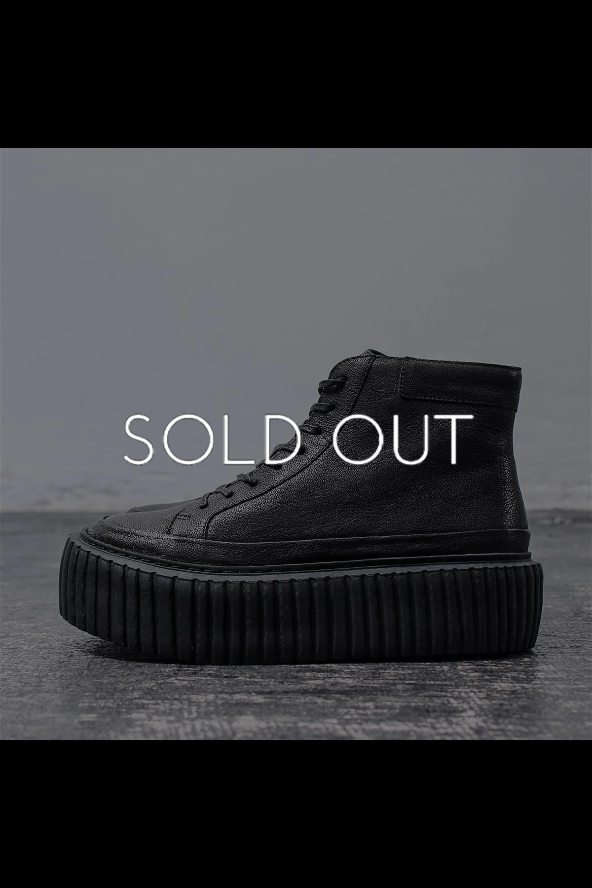 MID RUBBER SOLE  SNEAKER 146 5261_BLACK