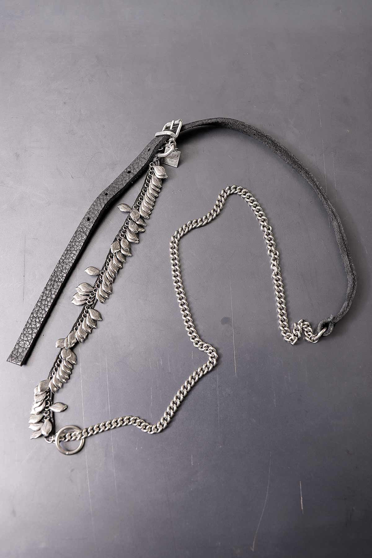 GOTI【ゴティ】SILVER LEAF CHAIN NECKLACE_CN213公式通販サイト