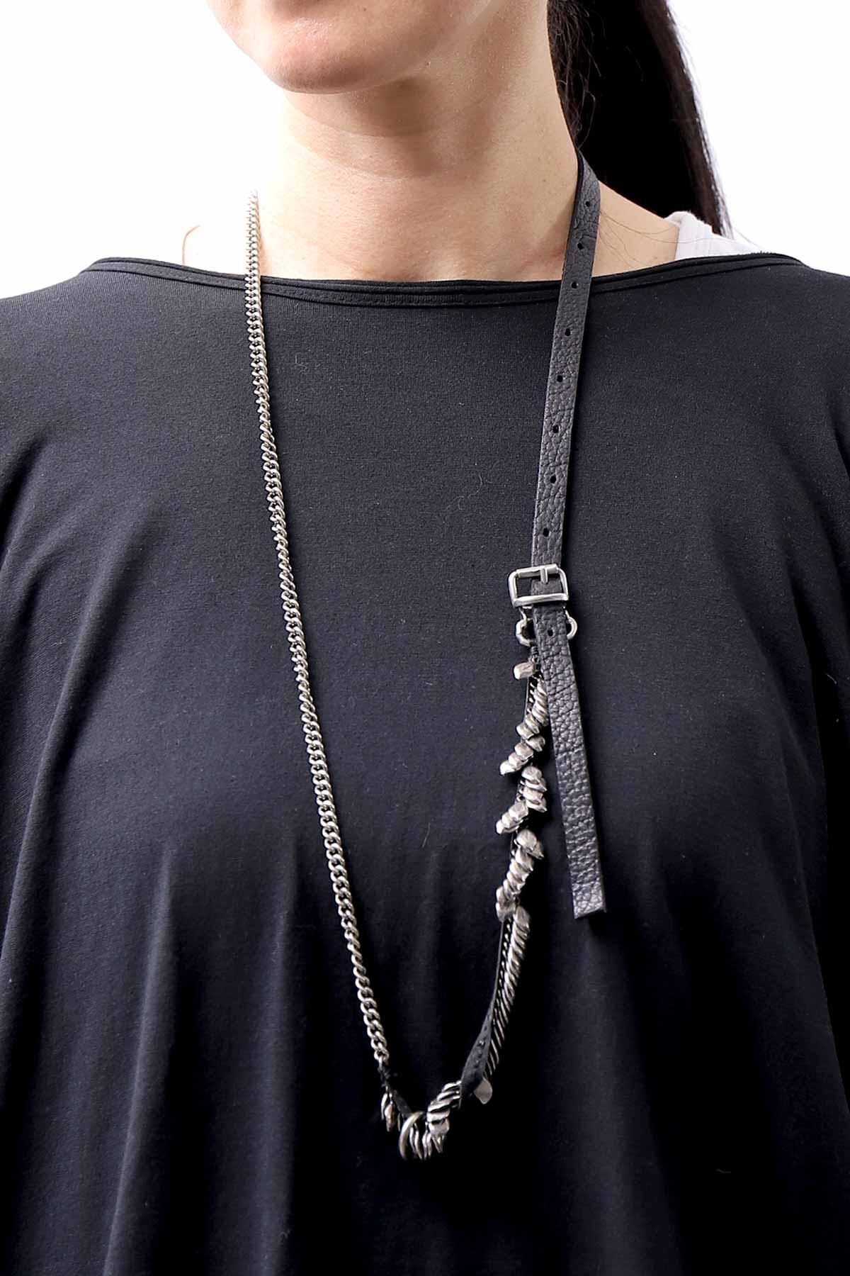 GOTI【ゴティ】SILVER LEAF CHAIN NECKLACE_CN213公式通販サイト 