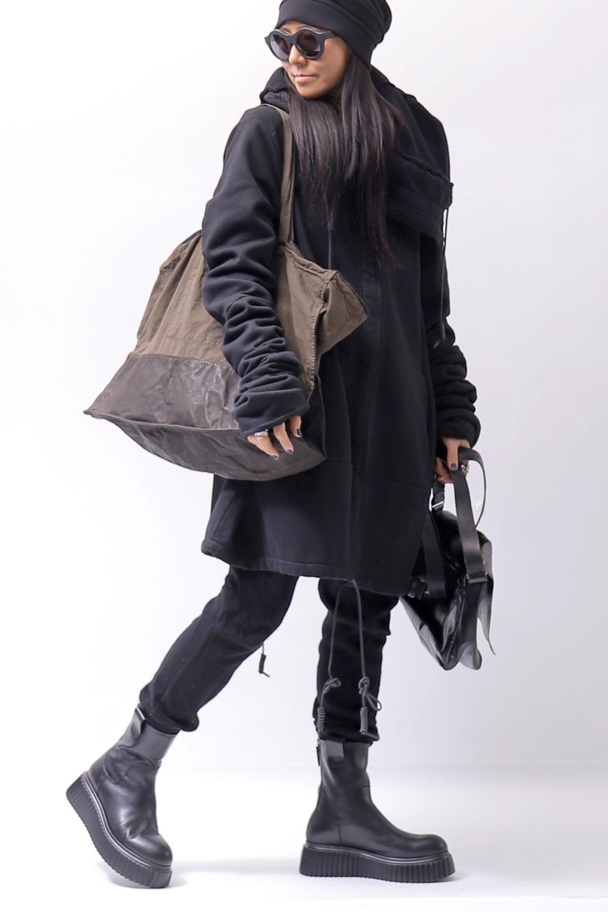 CHRISTIAN PEAU【クリスチャンポー】COTTON LEATHER TOTE BAG_D
