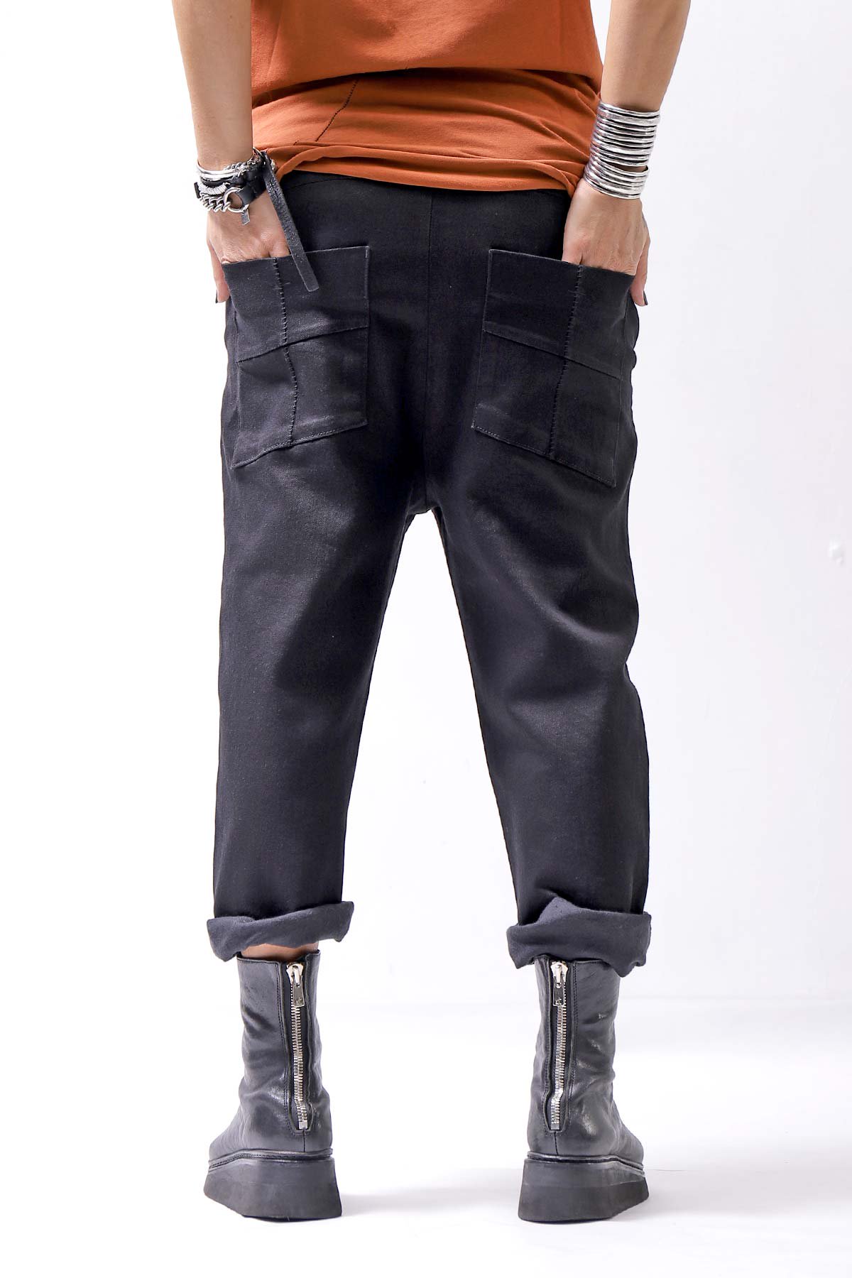 thom/krom【トム/クロム】UNISEX SIDE COATING EASY DENIM PANTS MT87_BLACK  COATED公式通販サイト｜QUADRATO Boutique【クアドラート】正規輸入販売店 UNISEX