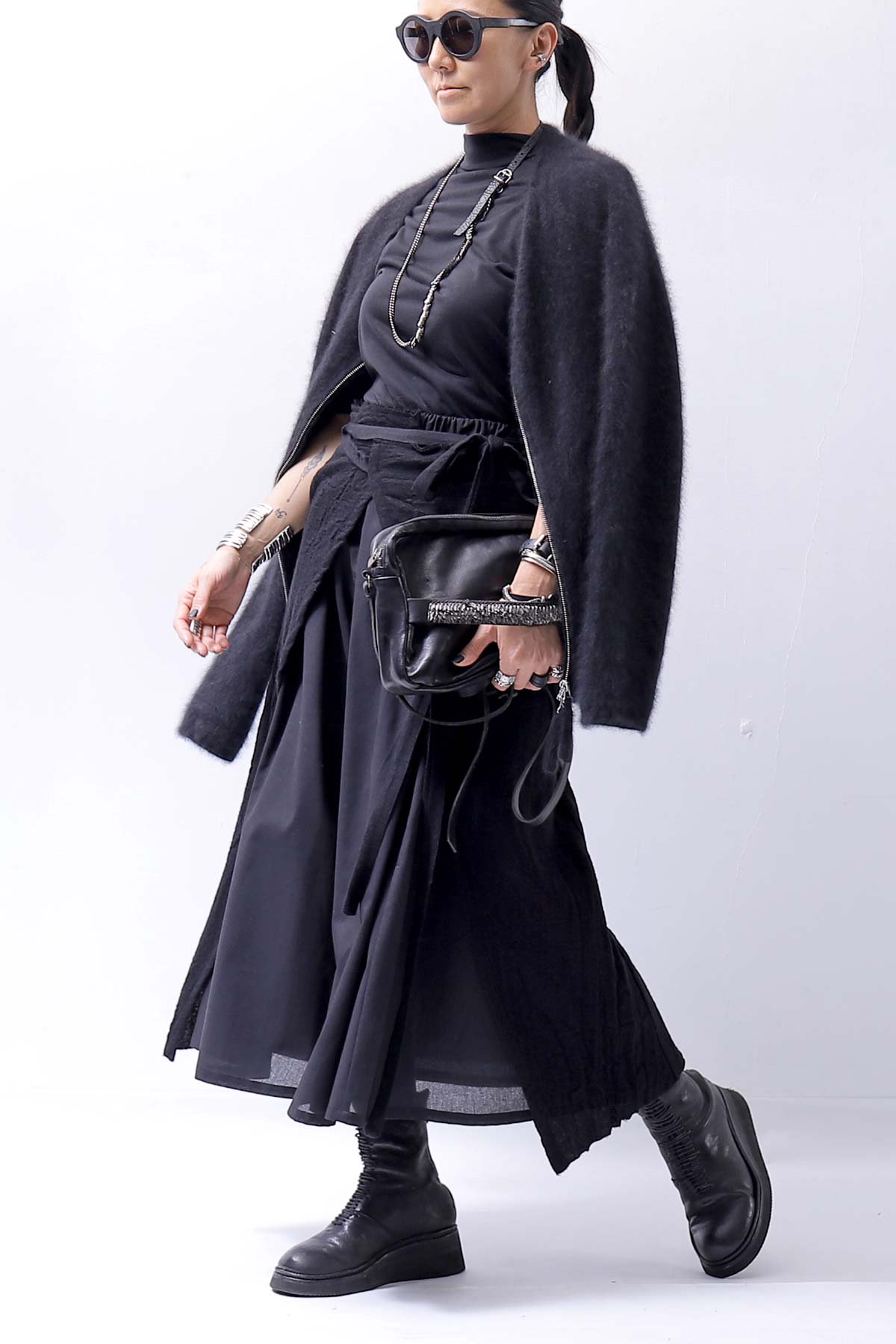 NostraSantissima【ノストラサンティッシマ】COVERED WRAP SKIRT SET  G01_BLACK日本直営店,公式通販サイト｜QUADRATO Boutique【クアドラート】WOMEN