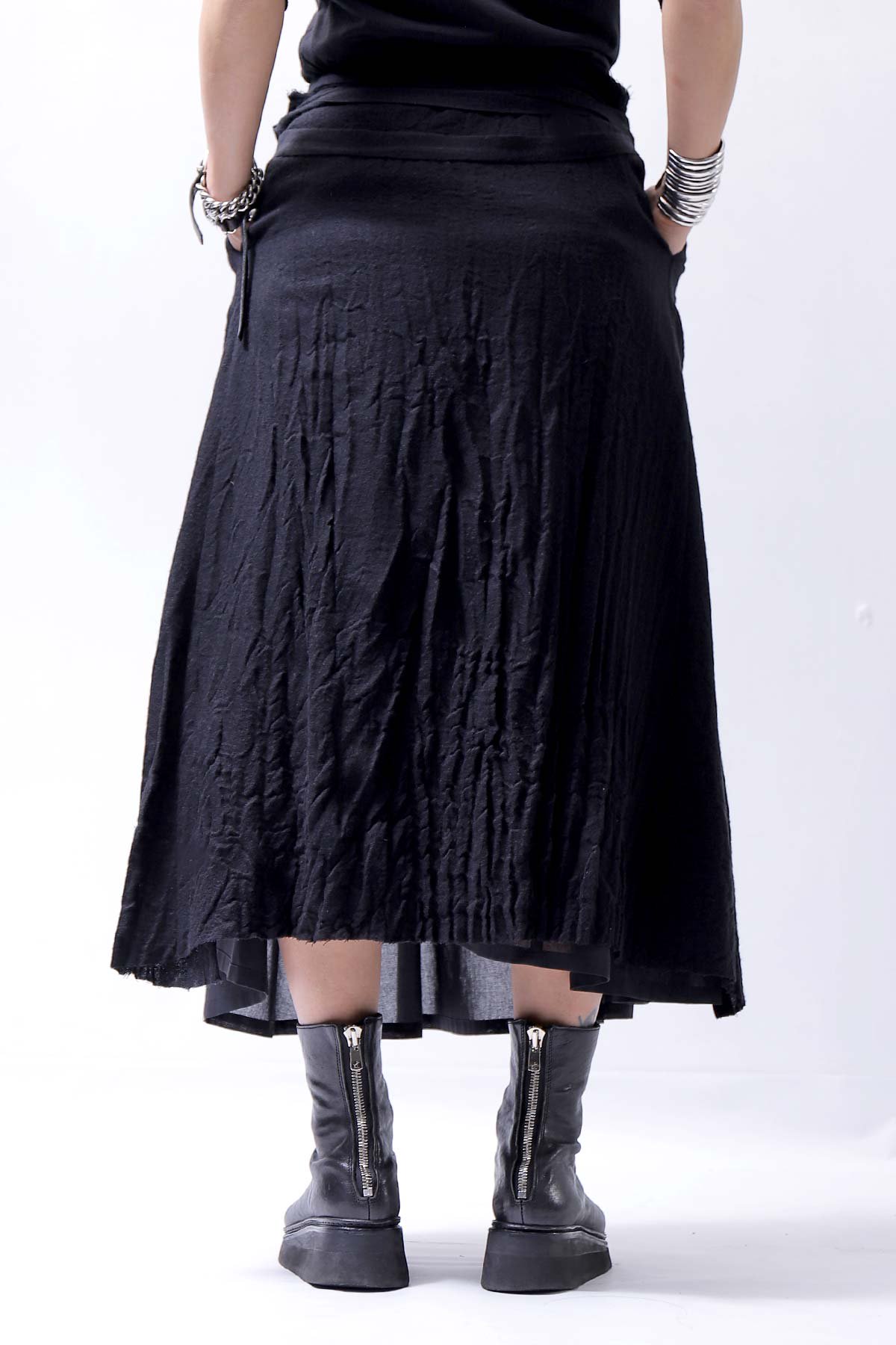 NostraSantissima【ノストラサンティッシマ】COVERED WRAP SKIRT SET  G01_BLACK日本直営店,公式通販サイト｜QUADRATO Boutique【クアドラート】WOMEN