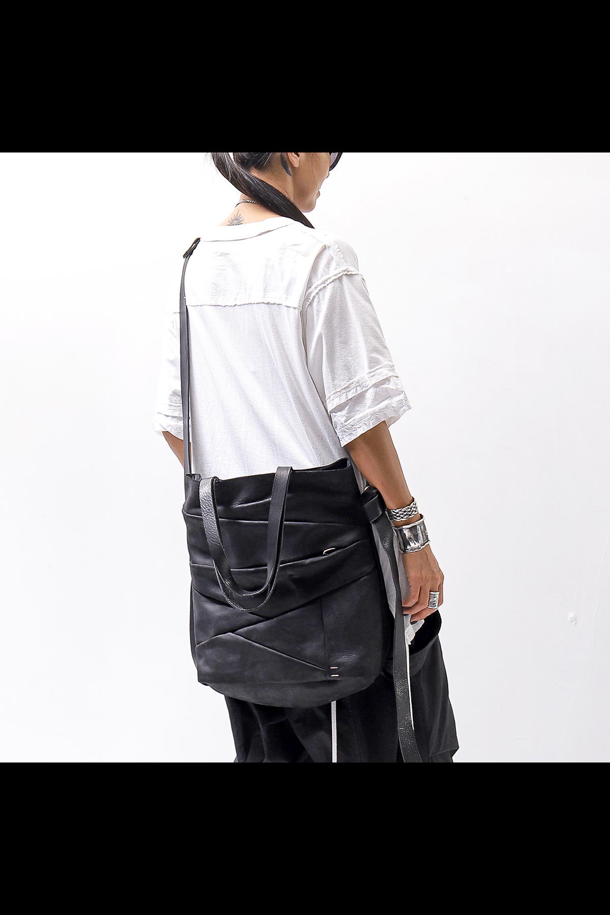 DANIELE BASTA【ダニエレ バスタ】UNISEX 2WAY SHOULDER PATCHWORK ...