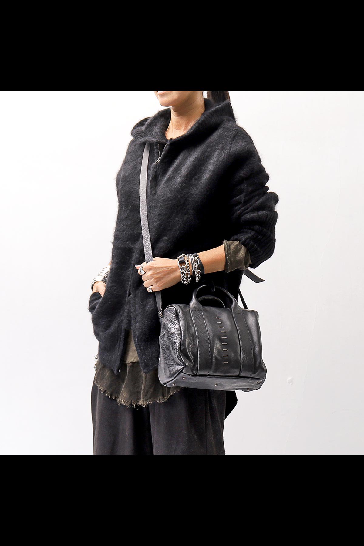 MINI BOSTON SHOULDER BAG_BLACK