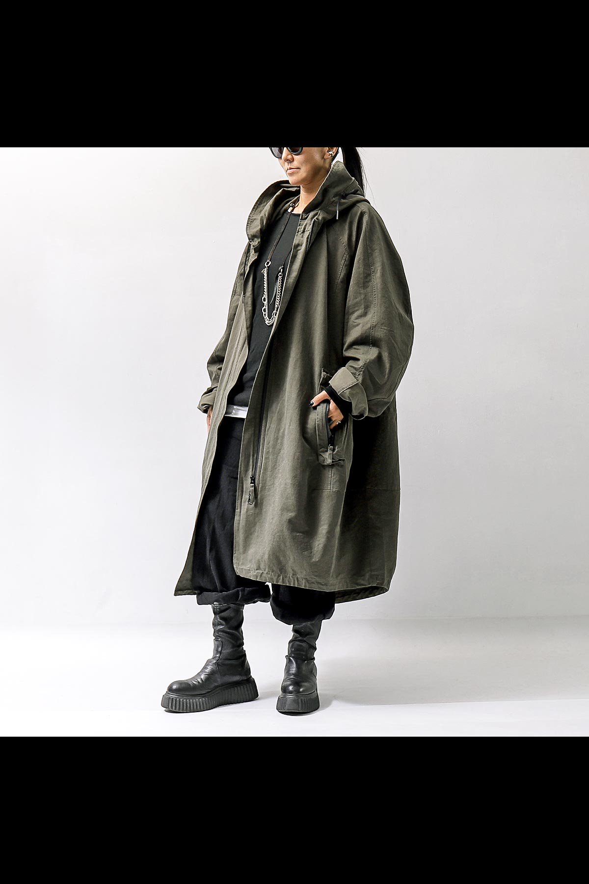 UNISEX OVERSIZED MODS COAT 323 1212_JUNGLE