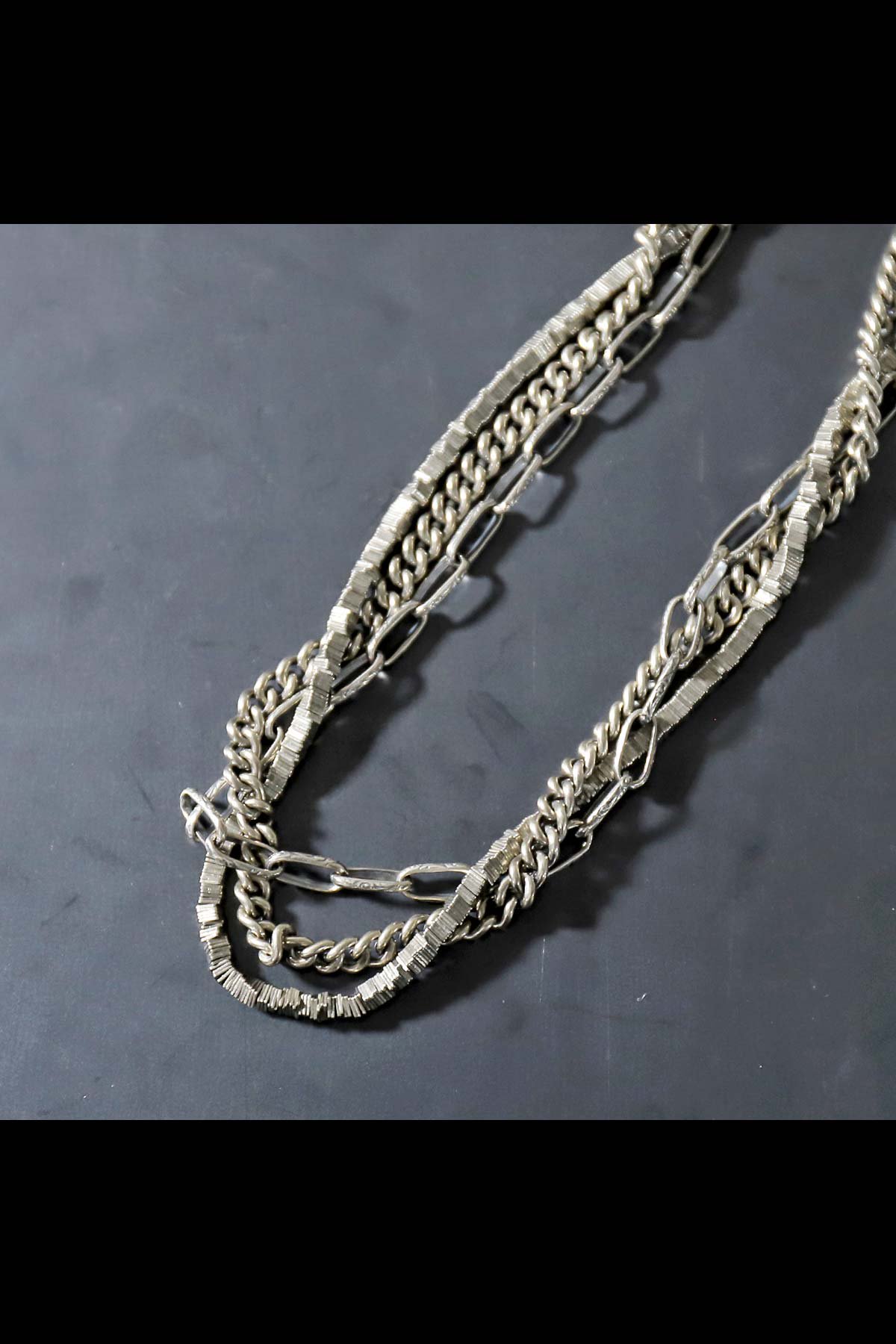 MIXED 3CHAIN NECKLACE_CN2256