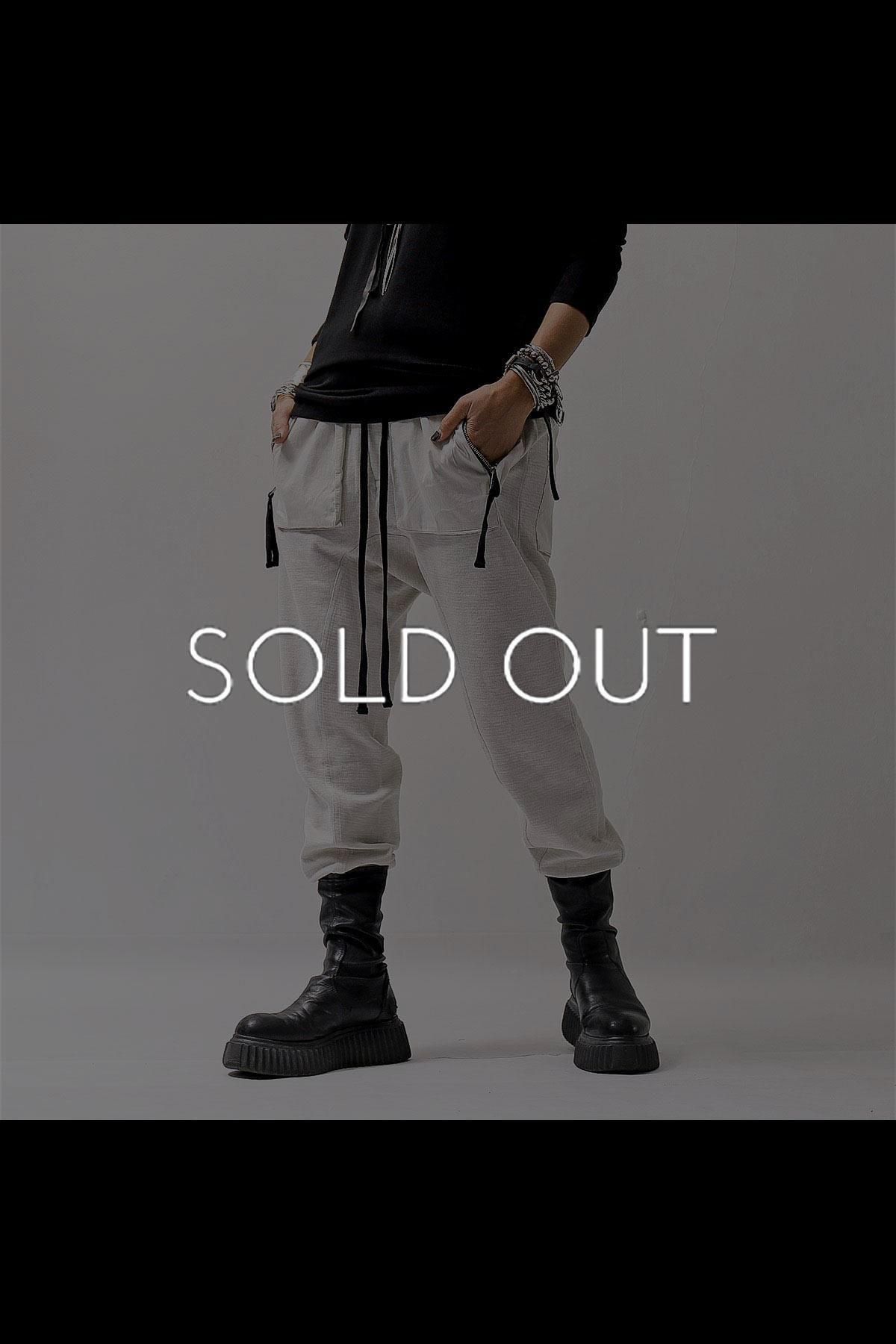 UNISEX COTTON DOUBLE FACE RIB PANTS MTS467_DUNE