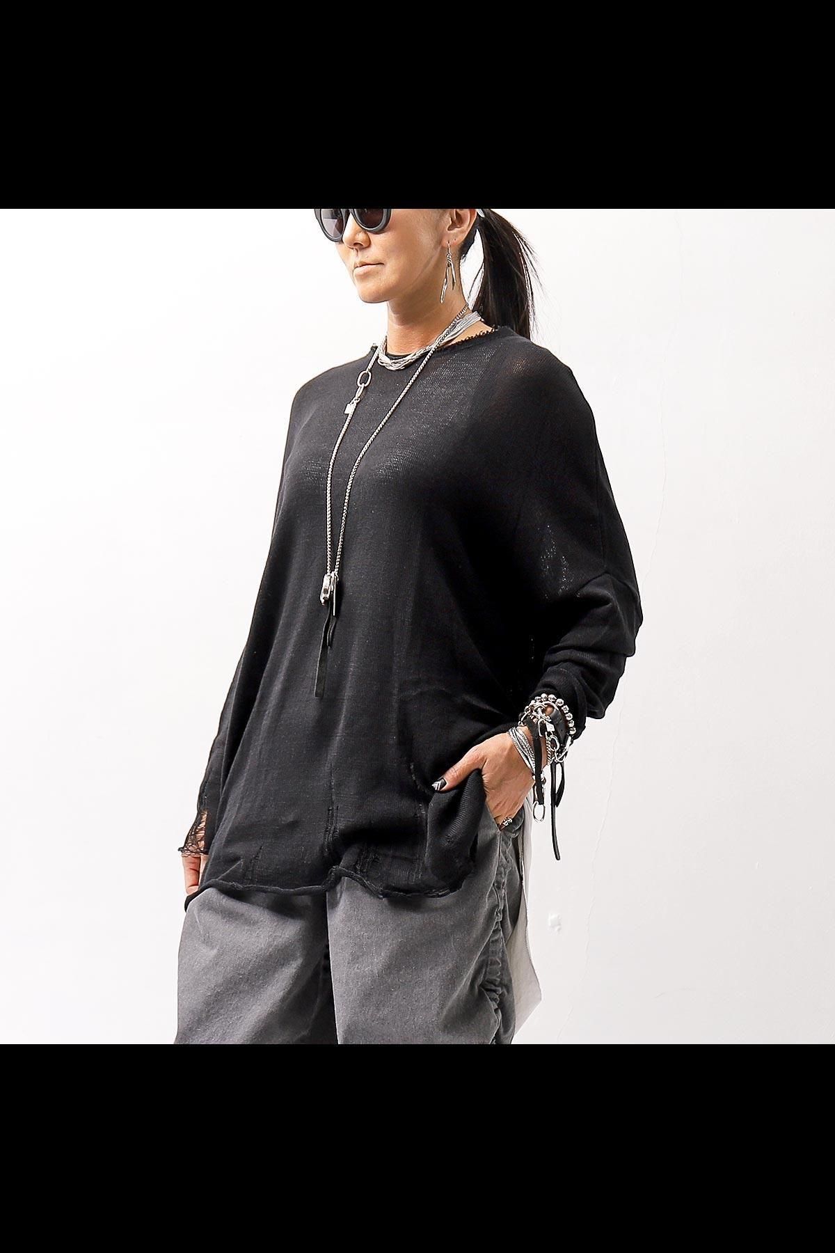 <img class='new_mark_img1' src='https://img.shop-pro.jp/img/new/icons8.gif' style='border:none;display:inline;margin:0px;padding:0px;width:auto;' />UNISEX COTTON KNIT TOP MPB1932_BLACK