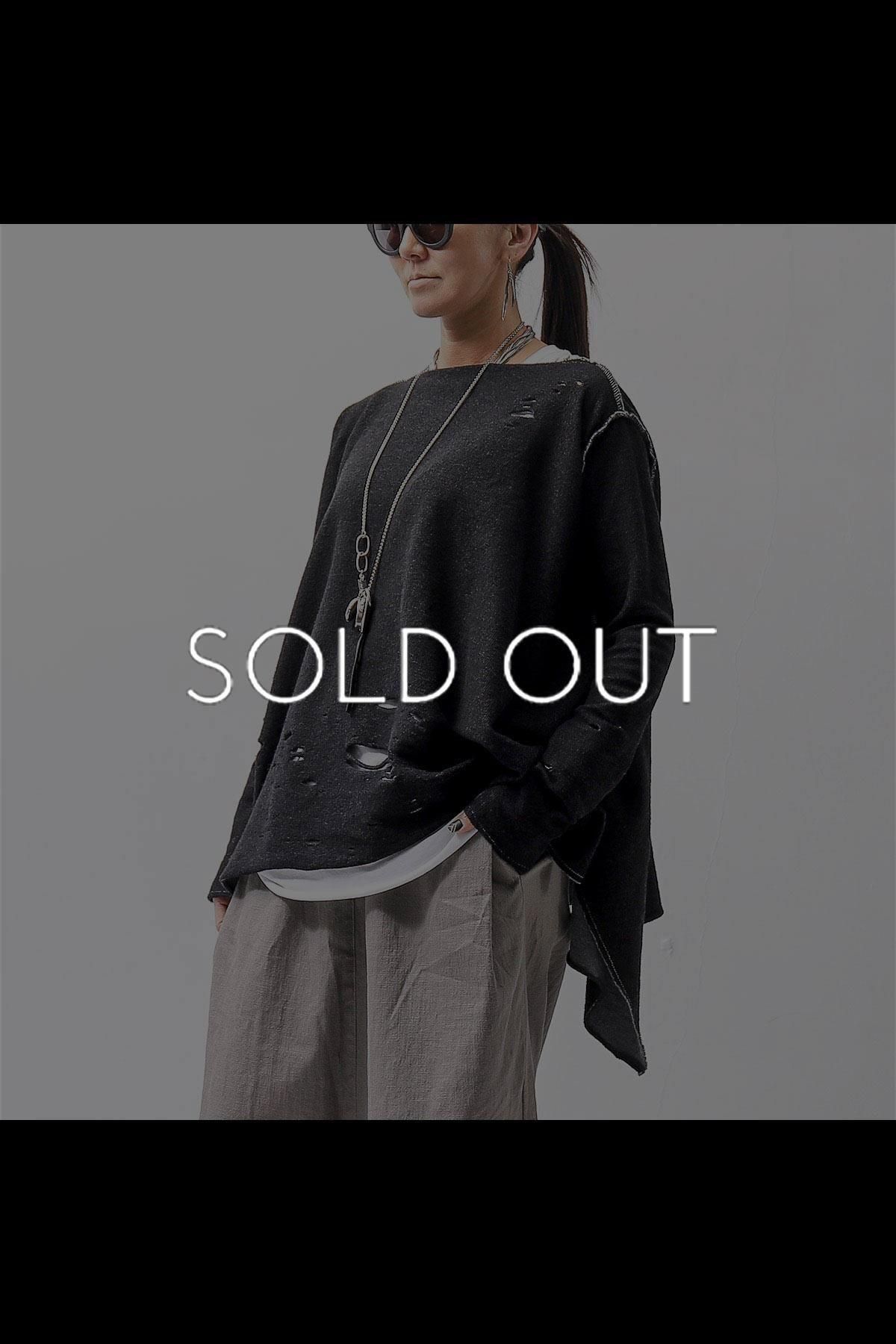 <img class='new_mark_img1' src='https://img.shop-pro.jp/img/new/icons8.gif' style='border:none;display:inline;margin:0px;padding:0px;width:auto;' />REVERSIBLE LIGHT SWEAT CRASH TOP F01 [DYED]_BLACK/GREY