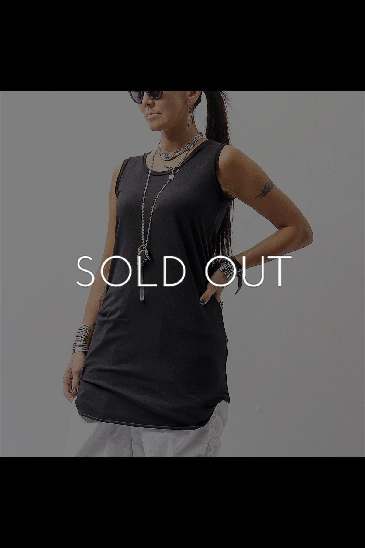 COTTON STRETCH TANK TOP 5003_BLACK