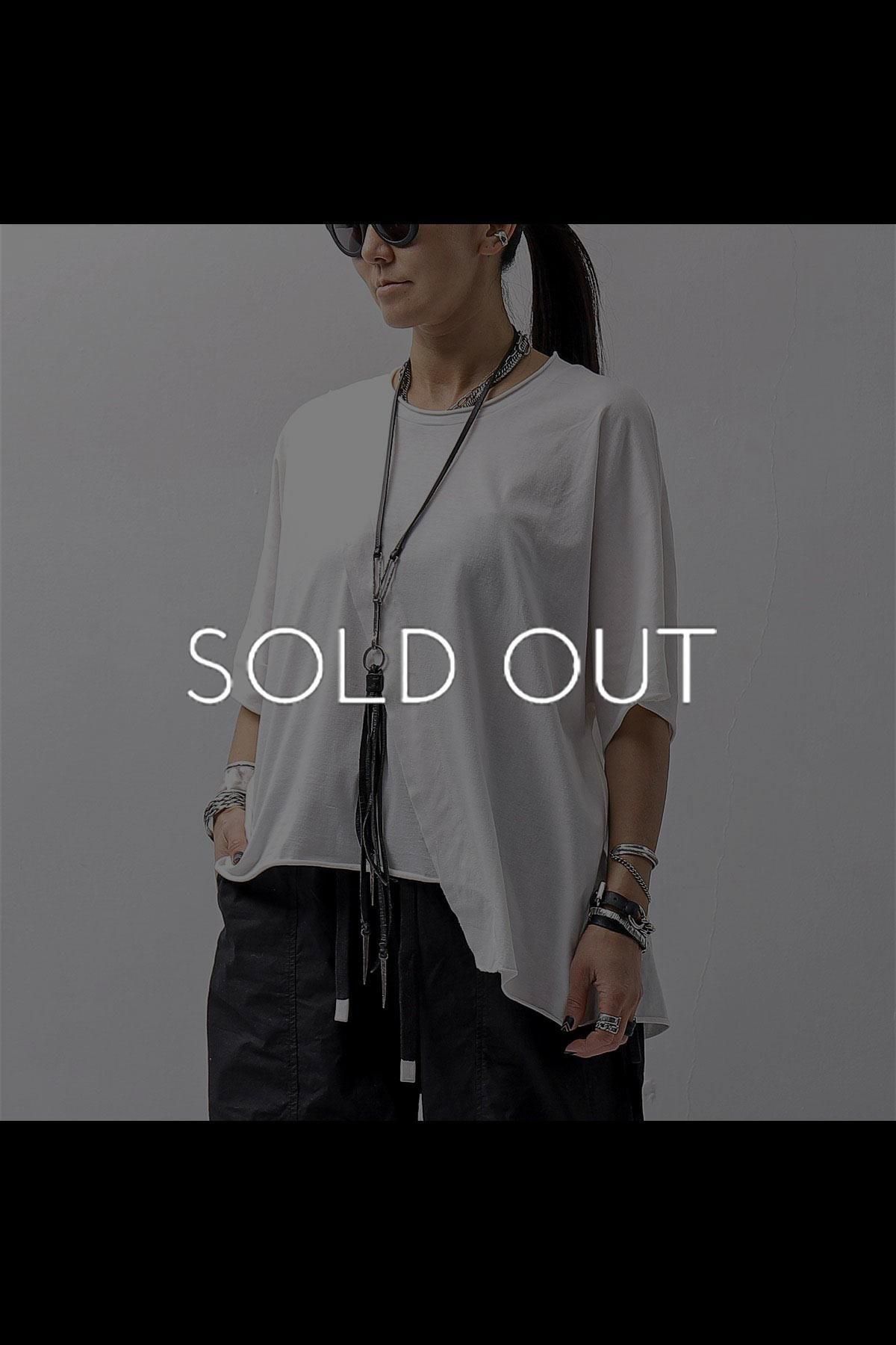 UNISEX COTTON HALF SLEEVE WIDE TOP BZB1679_WHITE