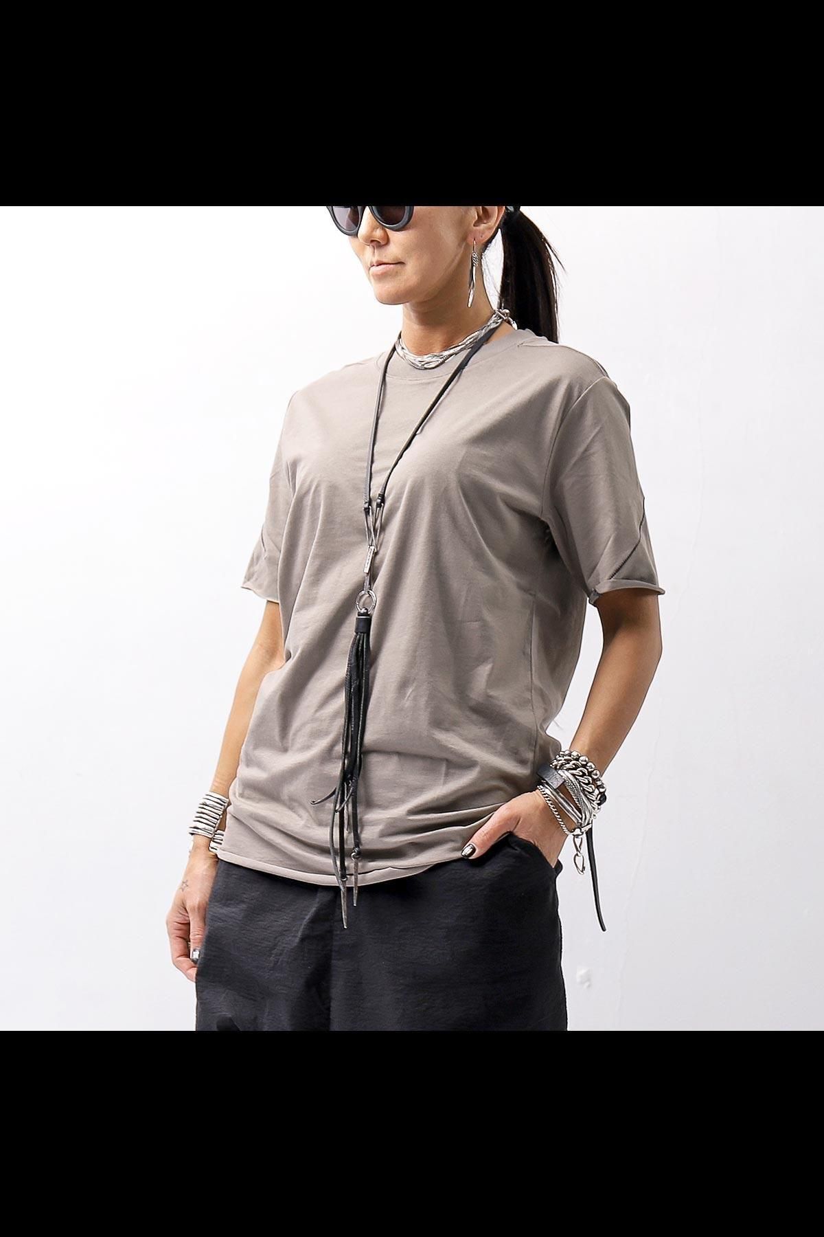 UNISEX REGULAR FIT COTTON TEE MTS838_ROCK
