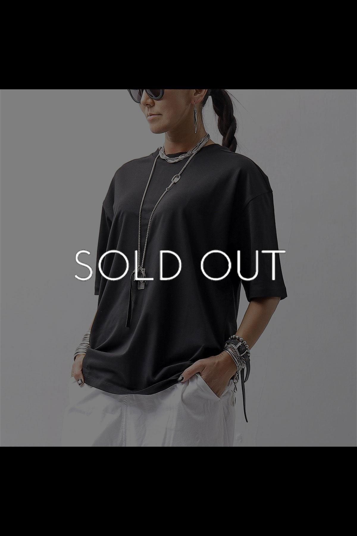 UNISEX COTTON MODAL RELAX FIT TEE MTS869_BLACK