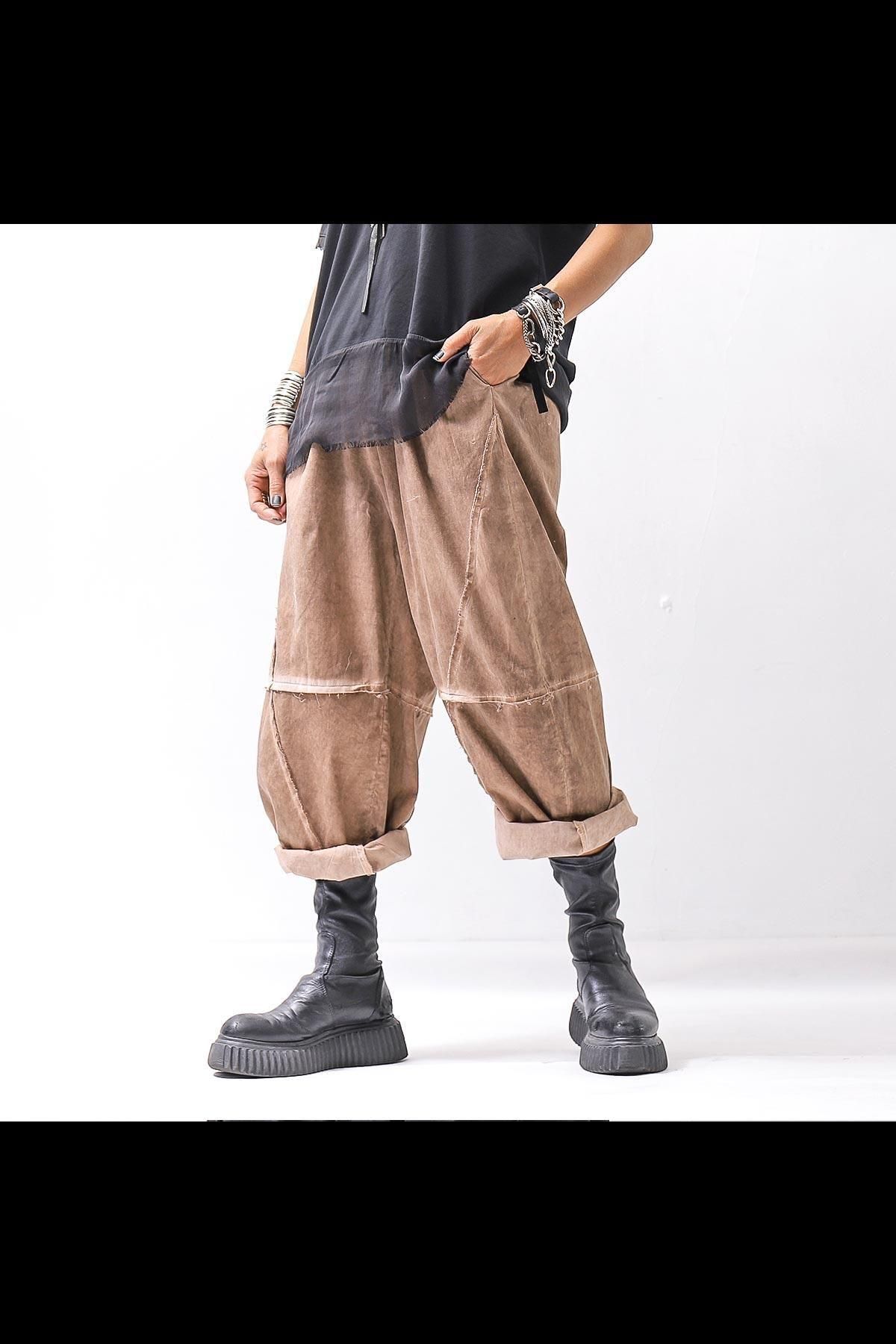 <img class='new_mark_img1' src='https://img.shop-pro.jp/img/new/icons8.gif' style='border:none;display:inline;margin:0px;padding:0px;width:auto;' />UNISEX LIGHT COTTON RELAX PANTS SM59_SPICY CINNAMON