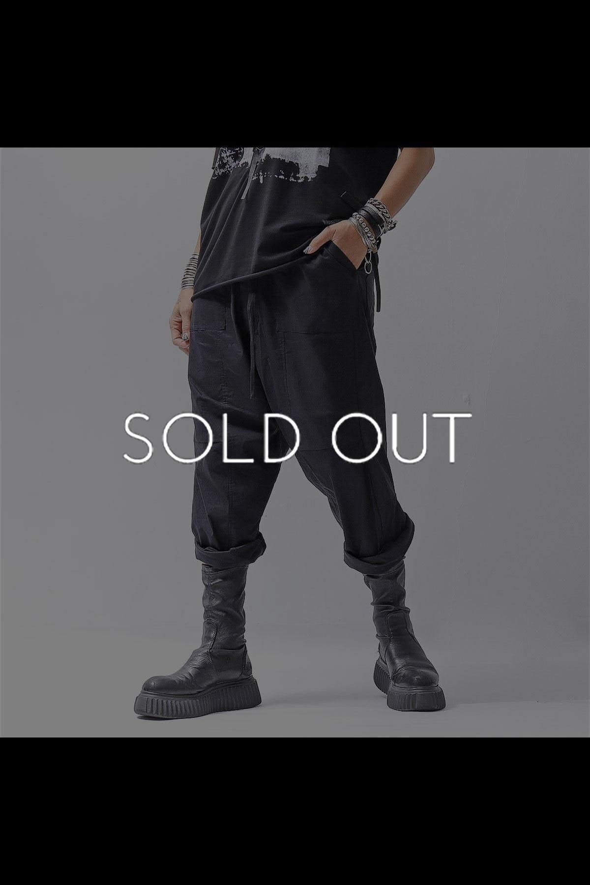 UNISEX SARRUEL SUPER STRETCH EASY PANTS 157QP01_BLACK