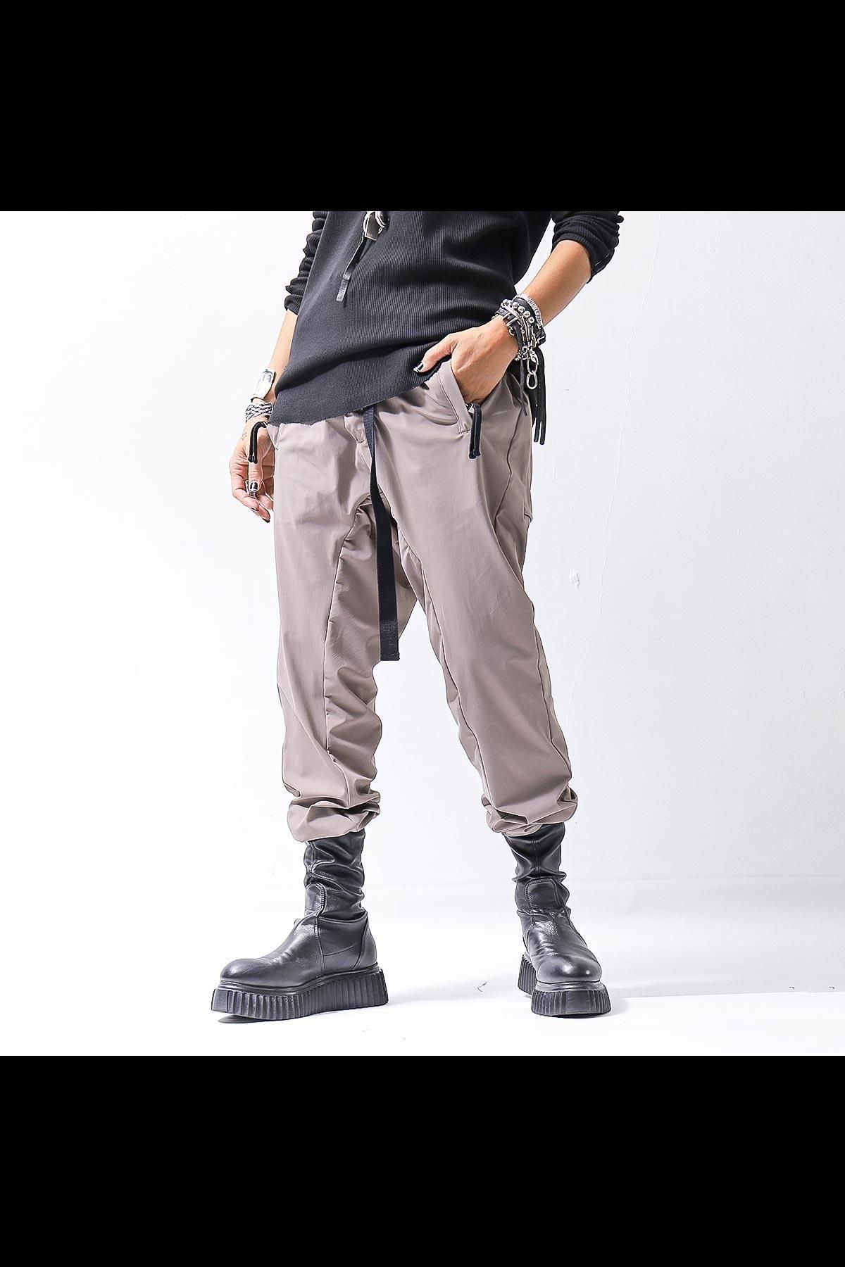 <img class='new_mark_img1' src='https://img.shop-pro.jp/img/new/icons8.gif' style='border:none;display:inline;margin:0px;padding:0px;width:auto;' />UNISEX SUPER STRETCH NYLON RIB PANTS MP29_EARTH BROWN